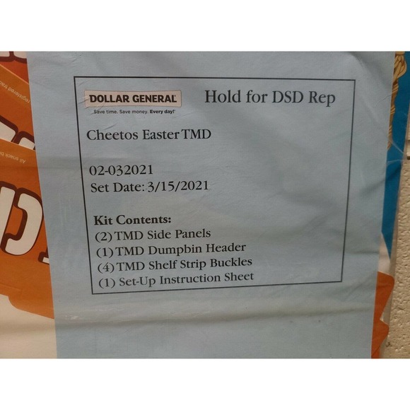 Chester Cheetah Cheetos Easter Store Display - Cheetos Eggs Sweetos - Picture 3 of 3